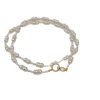 Autumn and winter retro fashion pearl long necklace, women's natural pearl elegant and exquisite sweater chain, elegant and versatile necklace Item Picture